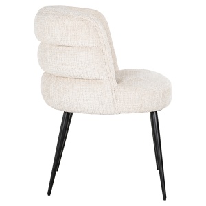 STOC 1 BUC!!! SCAUN STELLA, BEJ CHENILE S4745, NIAGARA 902, METAL, STOFA, SPUMA, REZISTENT LA FOC, RICHMOND INTERIORS - Img 2