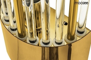 STOC 2 BUC!!!APLICA DE PERETE AMANDA, AURIE, REALIZATA DIN STICLA SI METAL, STIL MODERN - Img 3