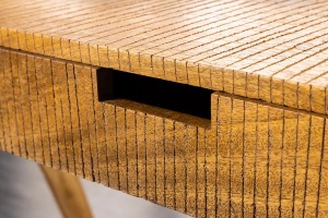 STOC !!! BIROU, MONSOON 120CM, LEMN MASIV DE MANGO, DESIGN RETRO - Img 4