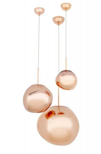 STOC!!! PENDUL FUSION 40, CUPRU, DIN METAL SI ACRIL, STIL MODERN - Img 6