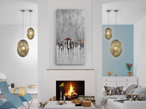 TABLOU DECORATIV LLUEVE 263474, PICTURA ACRILICA PE PANZA, STIL MODERN, SCHULLER