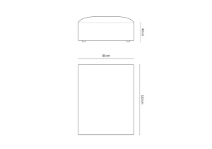 TABURET JODIE, 80 CM, DIVERSE CULORI SI MATERIALE, DESIGN DEOSEBIT - Img 17