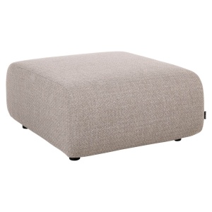 TABURET/POUF PENTRU EXTERIOR DAWSON, BEJ ALPIN, 214244, CONFECTIONAT DIN SPUMA, ALUMINIU, POLIESTER SI POLIPROPILENA, RICHMOND INTERIORS