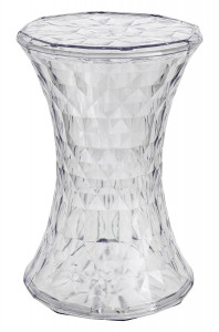TABURET TRANSPARENT, CONFECTIONAT DIN POLIPROPILENA SOLO STIL MODERN