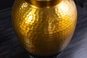 VAZA, ORIENT XL 75CM, METAL, AURIU, REALIZAT MANUAL, ARTIM GROUP SELECTION - Img 3