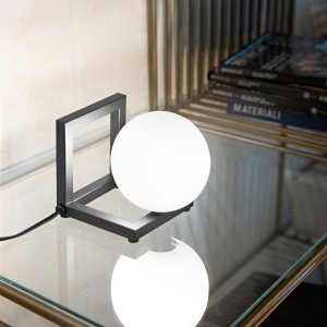 VEIOZA ANGOLO TL1, ALB/NEGRU, DIN METAL, STIL MODERN - Img 2