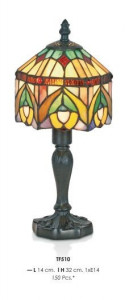 VEIOZA DEOSEBITA TIFFANY, COD TF510, DIN METAL SI STICLA