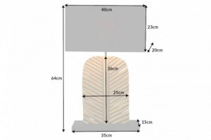 VEIOZA LEAF AURIU/NEGRU DIN BUMBAC SI LEMN COD 40502 - Img 7