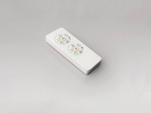 VENTILATOR ENZO, CU TELECOMANDA, 38/51 CM, ALB MAT/OPAL, DIN METAL, ACRIL SI METACRILAT, STIL MODERN - Img 6