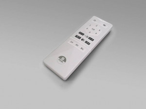 VENTILATOR VENTO, CU TELECOMANDA, 35/45 CM, MARO MAT/FUMURIU/OPAL, DIN METAL SI ACRIL, STIL MODERN - Img 6