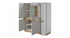 VITRINA LIVING CU LED ANGEL AWT119 DESIGN SCANDINAV PSK - Img 3