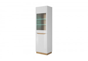 VITRINA LIVING CU LED ANGEL AWT60 DESIGN SCANDINAV PSK - Img 2