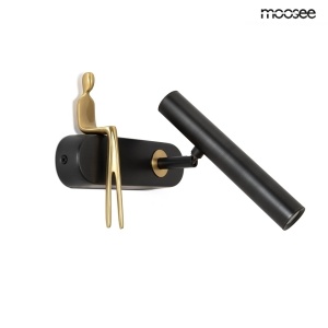 APLICA BOY TUBE R NEAGRA, CONFECTIONATA DIN OTEL, STIL MODERN - Img 4