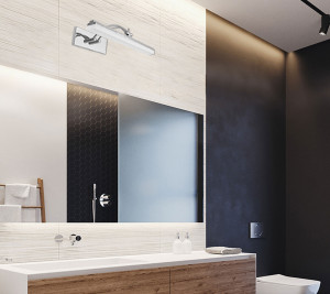 APLICA CHROME MIRROR APP372-1W, 9W, 40 cm, CROM/ARGINTIU, DIN METAL CROMAT, STIL MODERN, TU - Img 3