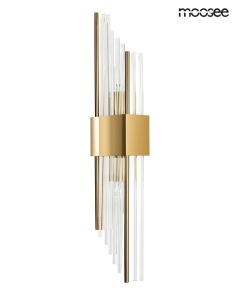 APLICA MOOSEE SLANT, AURIE, CONFECTIONATA DIN METAL SI STICLA, STIL MODERN