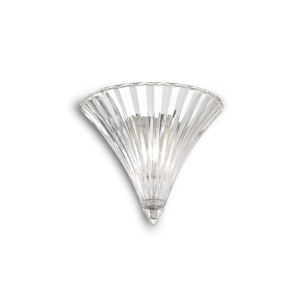 APLICA SANTA AP1 SMALL, TRANSPARENT, DIN STICLA, STIL MODERN