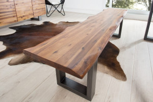 BANCA GENESIS ANTRACIT/NATURAL 36761 DESIGN VINTAGE - Img 2