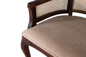 BANCUTA IN STIL COLONIAL, COD 2159, DIN LEMN DE SALCAM SI TEXTIL, ARTIM GROUP SELECTION - Img 7