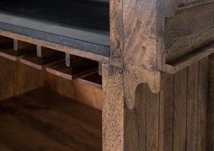 BAR 150CM, LEMN DE MANGO SI BLAT DIN GRANIT, GINER Y COLOMER - Img 7