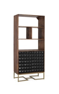 BIBLIOTECA ELEGANTA, COD 1971, 181CM, LEMN DE MANGO SI METAL, ARTIM GROUP SELECTION - Img 2