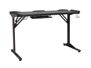 BIROU B-216, NEGRU MAT, DIN PAL LAMINAT SI METAL, STIL MODERN