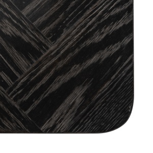 BIROU BLACKBONE BRASS, 140 CM, NEGRU/AURIU ANTICHIZAT, DIN FURNIR DE STEJAR SI METAL, RICHMOND INTERIORS - Img 7