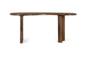 BIROU ELEGANT 172CM, 2194, LEMN DE TEC, MODEL DEOSEBIT, ARTIM GROUP SELECTION - Img 3