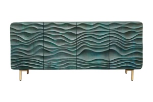 BUFET DE LIVING, WAVE 160CM, DIN LEMN DE MANGO TURCOAZ SI METAL, ARTIM GROUP SELECTION - Img 2
