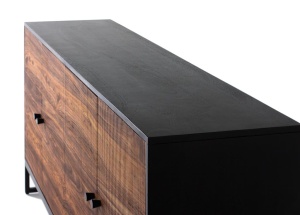 BUFET LIVING 170CM, COD 1471, DIN LEMN DE MANGO/TRANDAFIR SI METAL, ARTIM GROUP SELECTION - Img 7