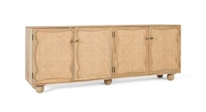 BUFET LIVING, 200CM, LEMN MASIV DE MANGO, REALIZAT MANUAL, ARTIM GROUP SELECTION - Img 2