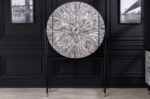 BUFET/ORGANIZATOR DECORATIV, 160CM, LEMN MASIV SI OS, MODEL DEOSEBIT, ARTIM GROUP SELECTION - Img 8