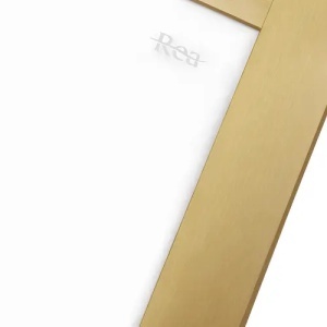 CABINA DE DUS REA CITY 80X80, GOLD BRUSH, CU CADITA SAVOY NEAGRA, CALITATE SUPERIOARA - Img 7