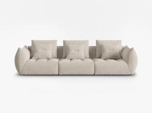 CANAPEA BLOOM, 4 LOCURI, 332 CM, DIVERSE CULORI SI MATERIALE, DESIGN DEOSEBIT - Img 12
