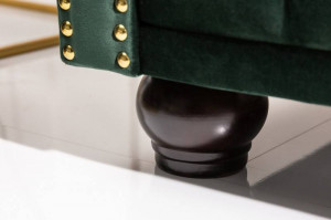 CANAPEA CHESTERFIELD, 205CM, CATIFEA VERDE, DESIGN CLASIC, ARTIM GROUP SELECTION - Img 5