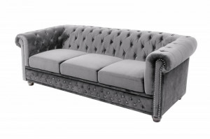 CANAPEA CHESTERFIELD, 205CM, COD 40482, CATIFEA, DESIGN CLASIC - Img 6