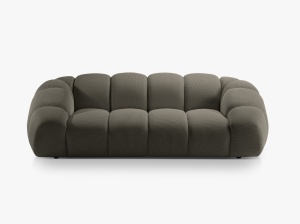 CANAPEA DIANA, 3 LOCURI, 254 CM, DIVERSE CULORI SI MATERIALE, DESIGN DEOSEBIT - Img 8