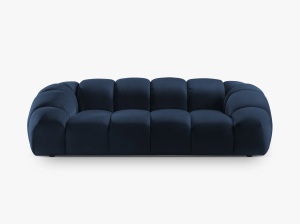 CANAPEA DIANA, 3 LOCURI, 254 CM, DIVERSE CULORI SI MATERIALE, DESIGN DEOSEBIT - Img 18