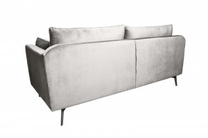 CANAPEA DIN CATIFEA ARGINTIE FAMOUS 39023 DESIGN MODERN - Img 4