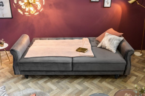 CANAPEA EXTENSIBILA, 220CM CATIFEA GRI, DESIGN MODERN, ARTIM GROUP SELECTION - Img 4