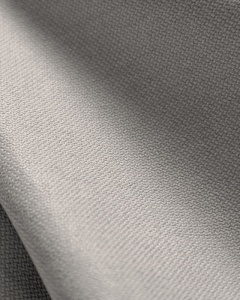 CANAPEA EXTENSIBILA CU 3 LOCURI, JODIE, 107X472 CM, ADANCIME SCAUN 62 CM, GRI DESCHIS, TAPITAT CU TAPITERIE DIN TEXTIL STRUCTURAT MEGAN, MICADONI - Img 6