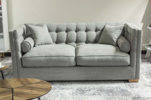 CANAPEA EXTENSIBILA GRI KATE - DESIGN SCANDINAV