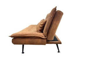 CANAPEA EXTENSIBILA, JAZZ 195CM, 3 LOCURI, MATERIAL MICROFIBRA, CULOARE MARO, ARTIM GROUP SELECTION - Img 3