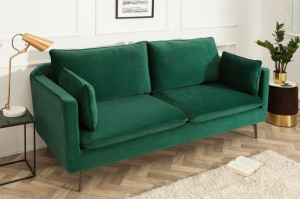 CANAPEA FAMOUS 210CM, DIN CATIFEA VERDE, COD 40086, DESIGN MODERN - Img 2