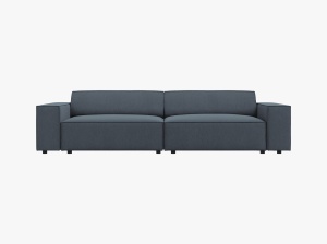 CANAPEA JODIE, 3 LOCURI, 204 CM, DIVERSE CULORI SI MATERIALE, DESIGN DEOSEBIT - Img 16