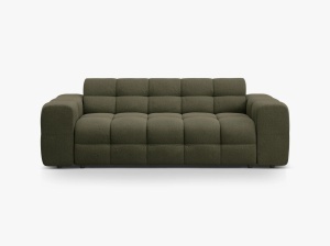 CANAPEA KENDAL, 3 LOCURI, 222 CM, DIVERSE CULORI SI MATERIALE, DESIGN DEOSEBIT - Img 14
