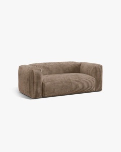CANAPEA MARTINA, CU 2 LOCURI, GHINDA, 200 CM, CU TAPITERIE DIN TEXTIL CORDOI TILIA, MICADONI - Img 2