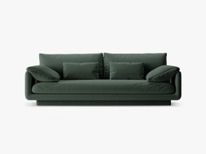 CANAPEA TORINO, 3 LOCURI, 220 CM, DIVERSE CULORI SI MATERIALE, DESIGN DEOSEBIT - Img 11