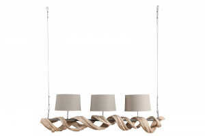 CANDELABRU DIN LEMN RECICLAT VIGINE 160CM STIL RUSTIC - Img 5