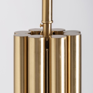 CANDELABRU EXCLUSIVIST NAIM, METAL AURIU SI CRISTAL, STIL ART DECO, VICAL HOME - Img 6