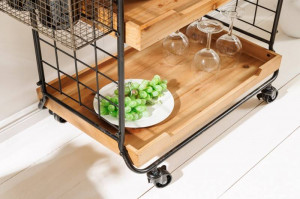 CARUCIOR SERVIRE, RAFTURI LEMN SI METAL VINTAGE, ARTIM GROUP SELECTION - Img 3